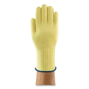 104402-MERCURY 43113 SIZE 9-43-113 Heat and Flame Resistant Gloves, Kevlar Para Aramid with Silica, Cotton Liner, Yellow, Size 9