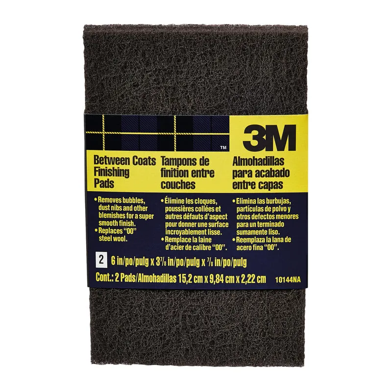 3M 6 in. L x 3-7/8 in. W x 1 in. Fine Sanding Sponge (Pack of 12)