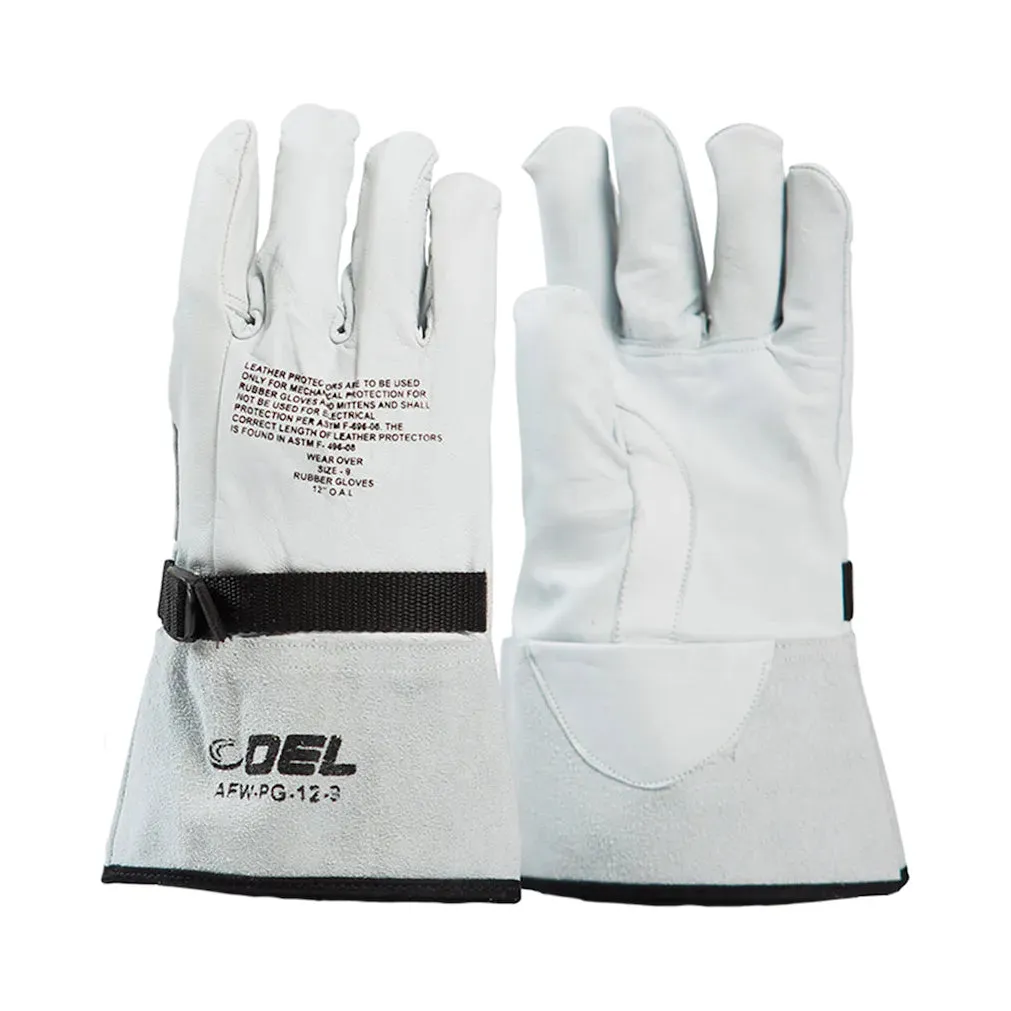 AFW-PG-12 - 12" Length, Goatskin Gauntlet - Cover Gloves