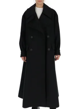 Alberta Ferretti Double-Breasted Midi Coat