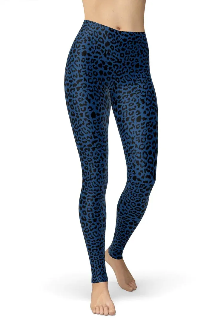 Animal print leggings