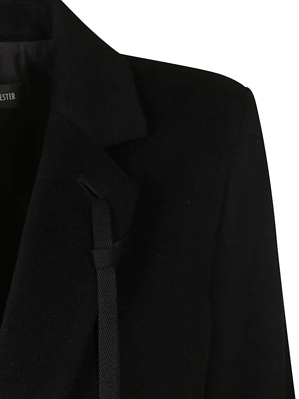 Ann Demeulemeester Axel Hybrid Lapel Coat