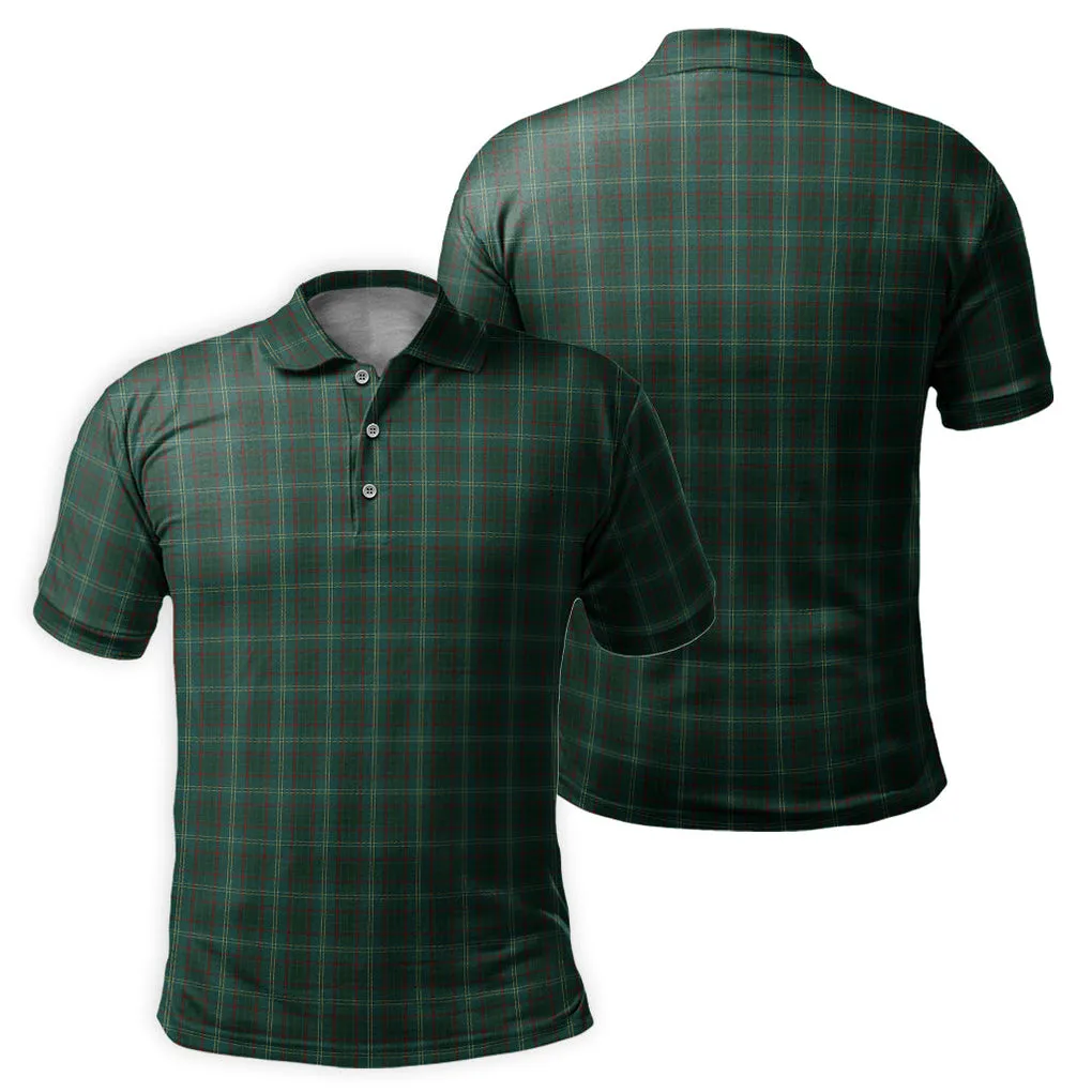 Armagh County Ireland Tartan Mens Polo Shirt