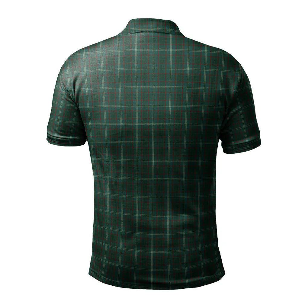 Armagh County Ireland Tartan Mens Polo Shirt