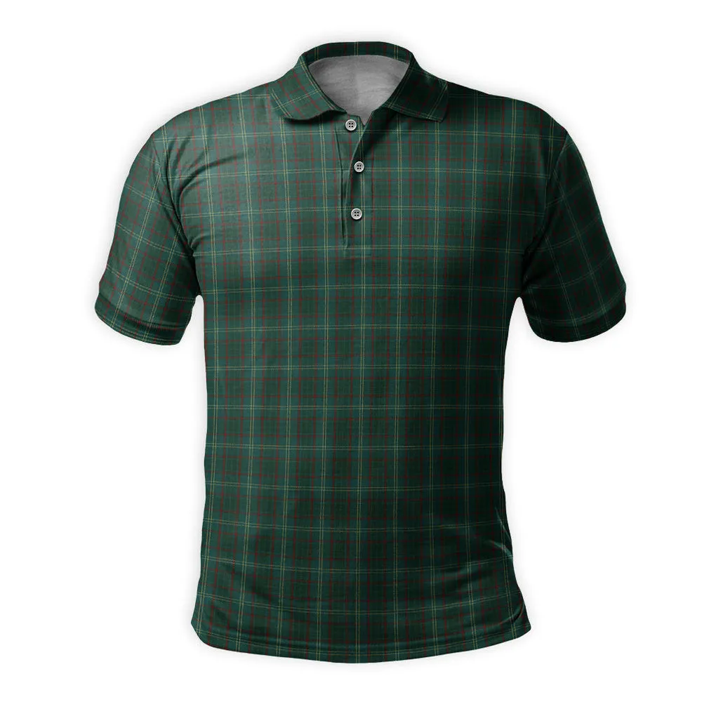 Armagh County Ireland Tartan Mens Polo Shirt