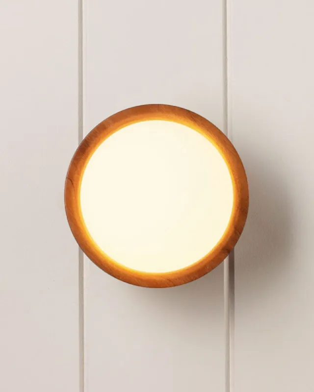 Australian Timber Spherical Sconce