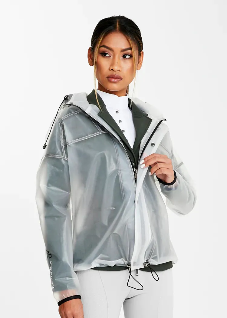 Aztec Diamond Womens Rain Jacket