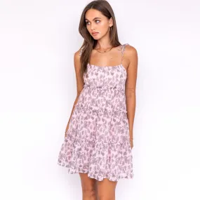 Babydoll Print Dress