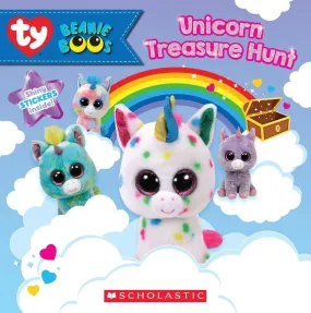 Beanie Boos-Unicorn Treasure Hunt Storybook with stickers