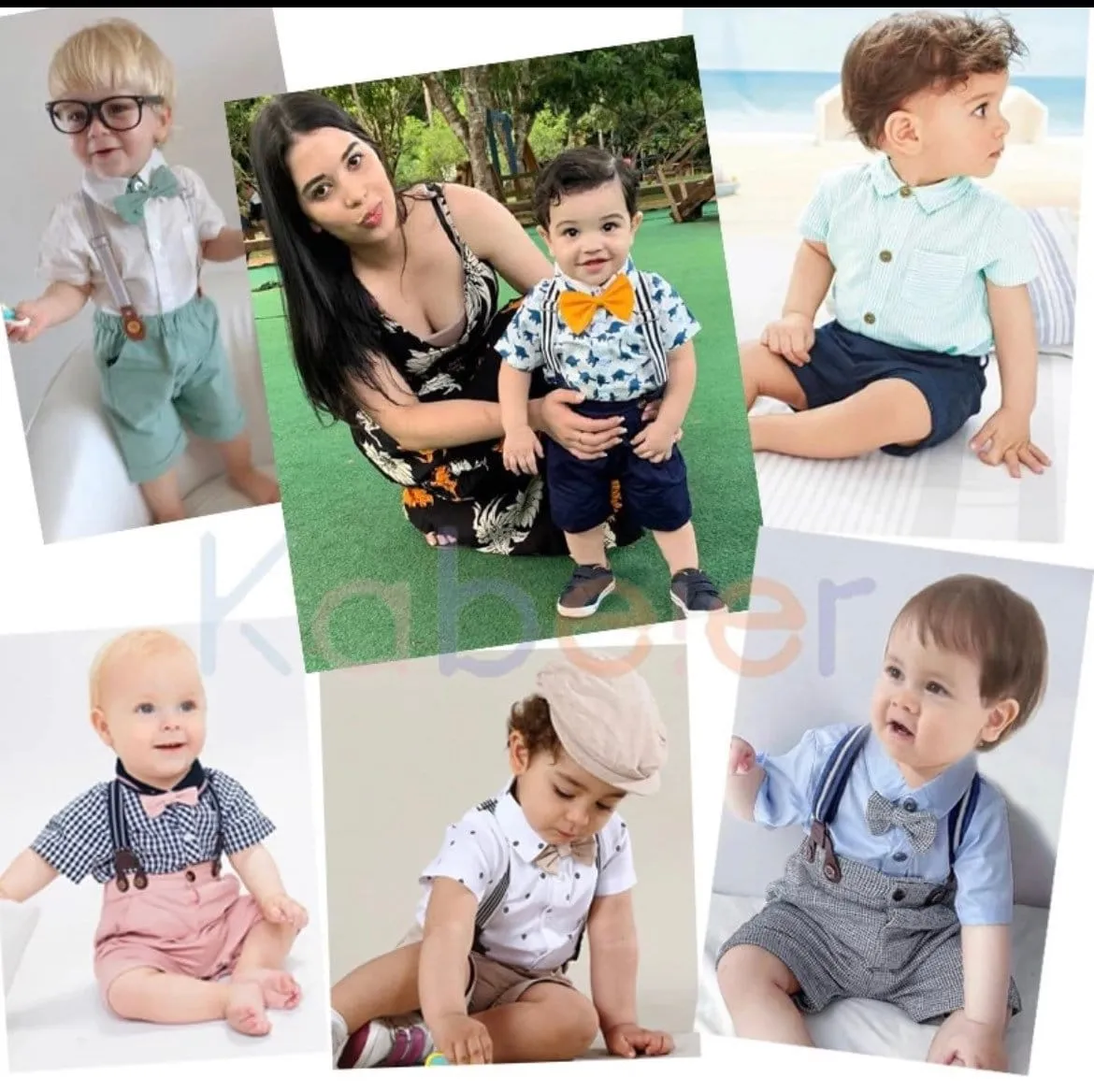 Berkeley - Baby Boy Gentleman Romper Suit Set