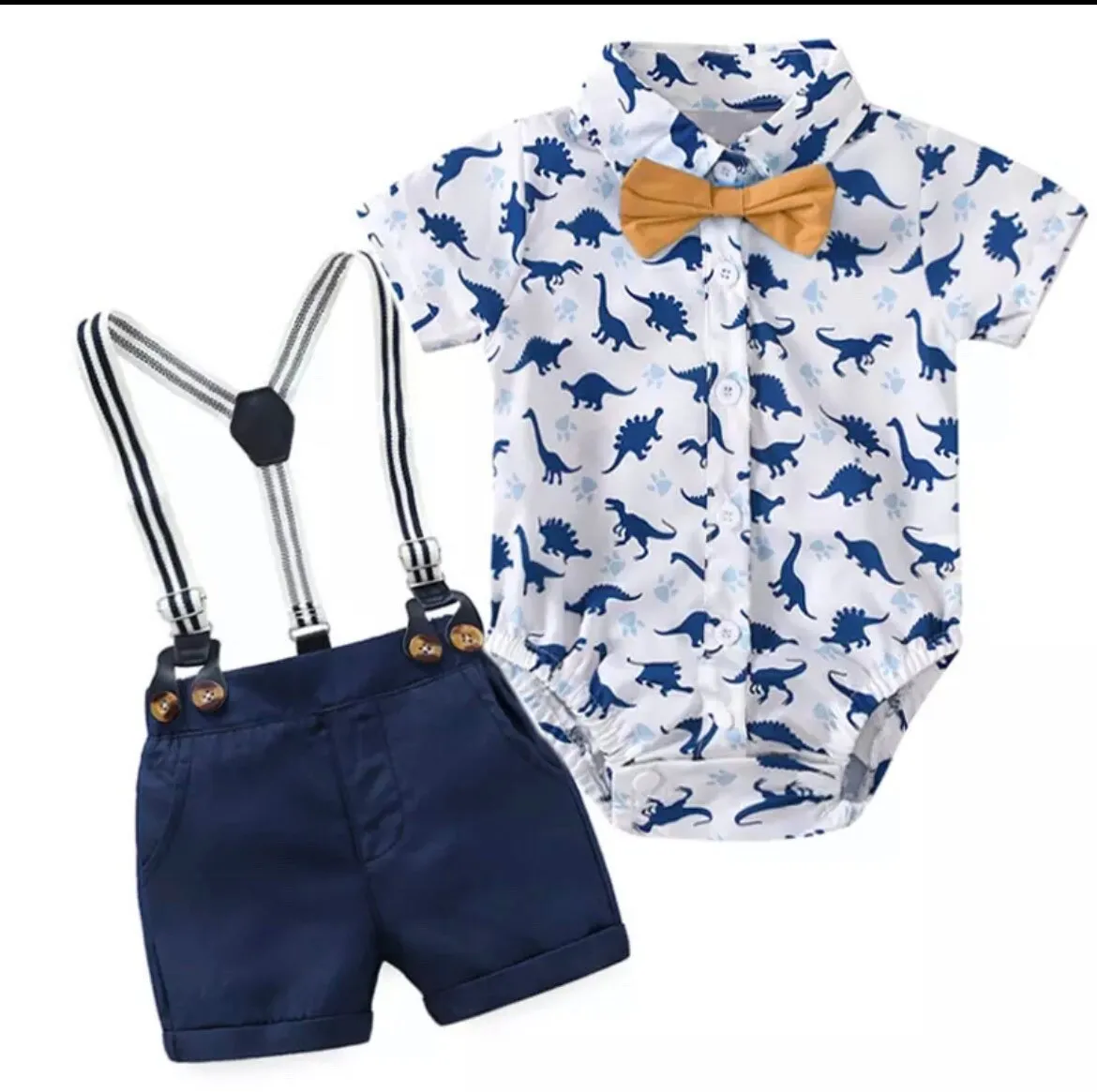 Berkeley - Baby Boy Gentleman Romper Suit Set