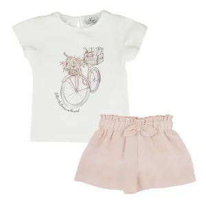 Bicycle Summer Girls Casual Set