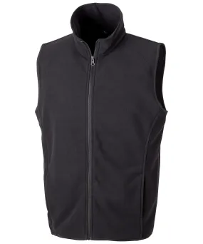 Black - Core microfleece gilet