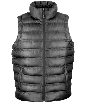 Black - Ice bird padded gilet