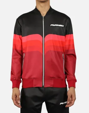 Black Pyramid GRADIENT STRIPE BOMBER JACKET