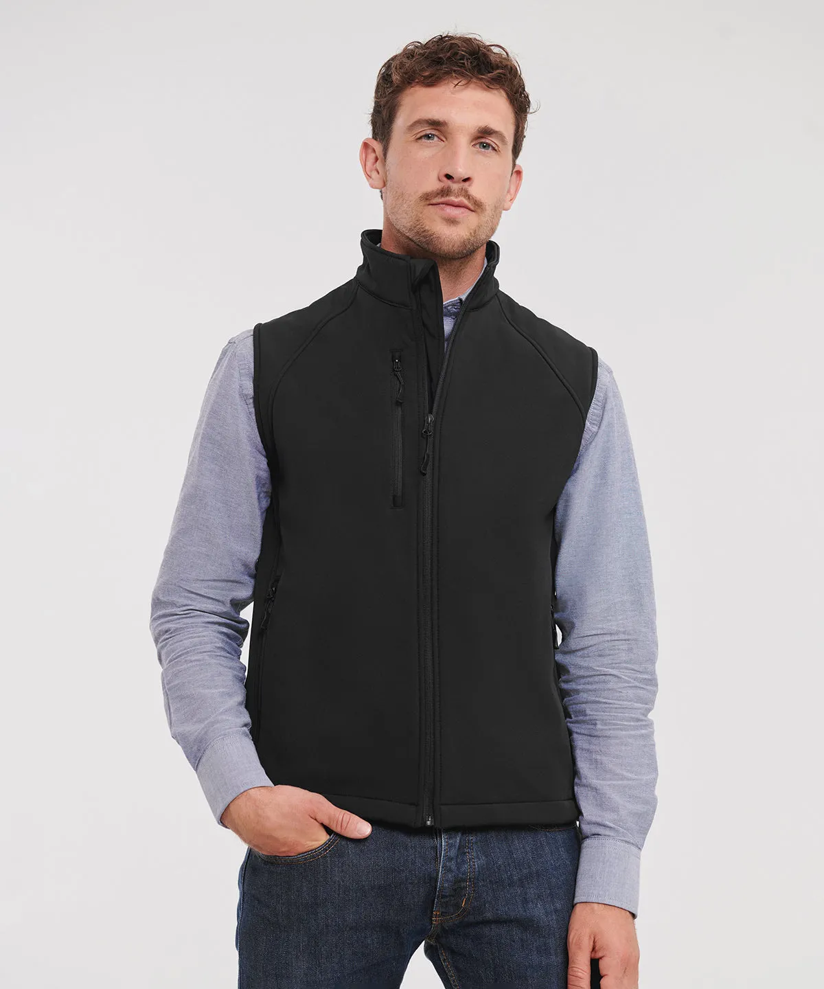 Black - Softshell gilet