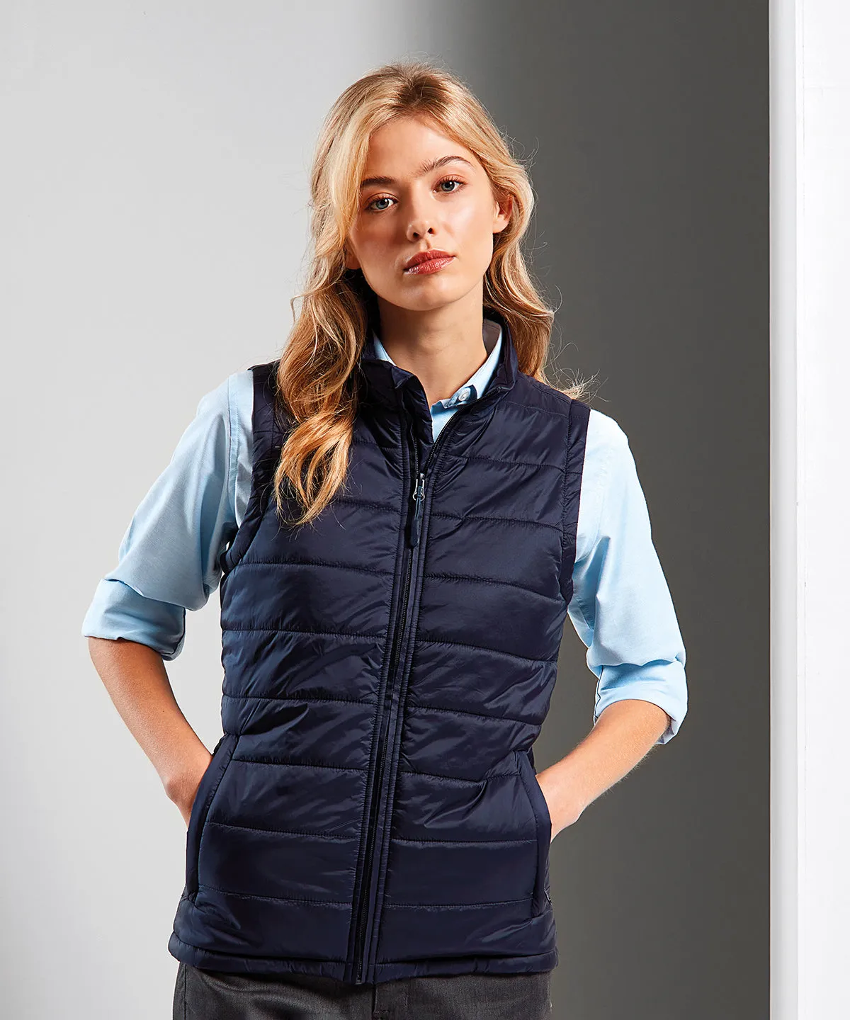 Black - Women’s ‘Recyclight’ padded gilet