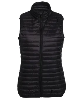 Black - Women's tribe fineline padded gilet