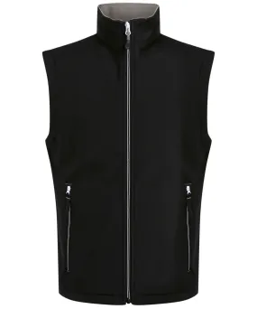 Black/Mineral Grey - Ascender 2-layer softshell bodywarmer