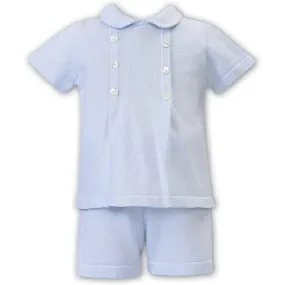 Blue Pearl Organic Shorts Set