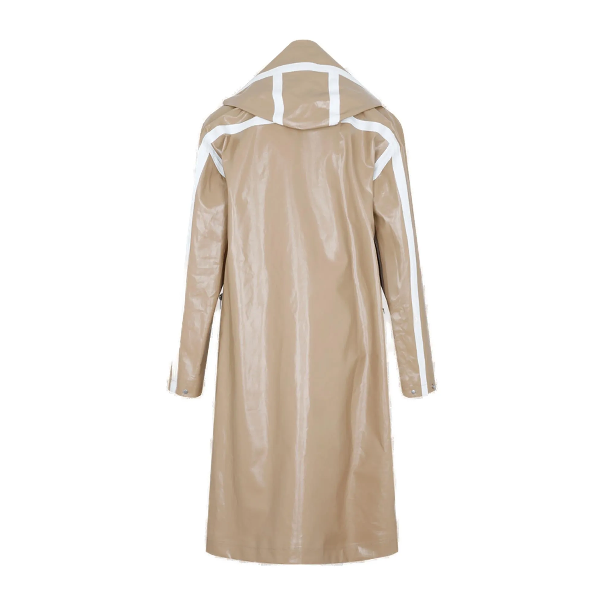 Bottega Veneta Zip-Up Long-Sleeved Raincoat