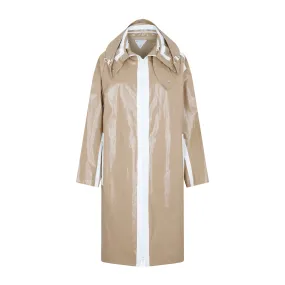 Bottega Veneta Zip-Up Long-Sleeved Raincoat