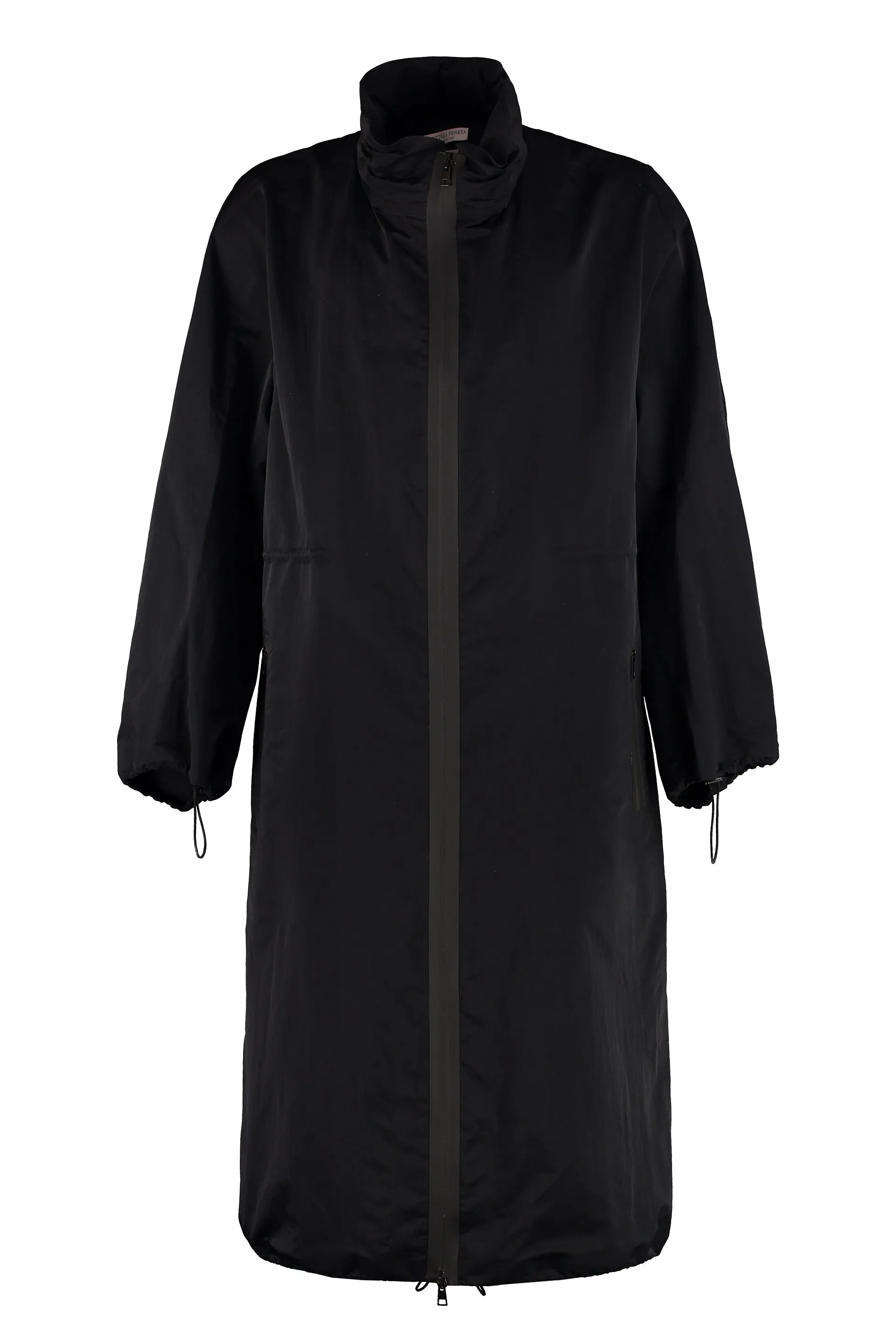 Bottega Veneta Zip-Up Oversized Raincoat