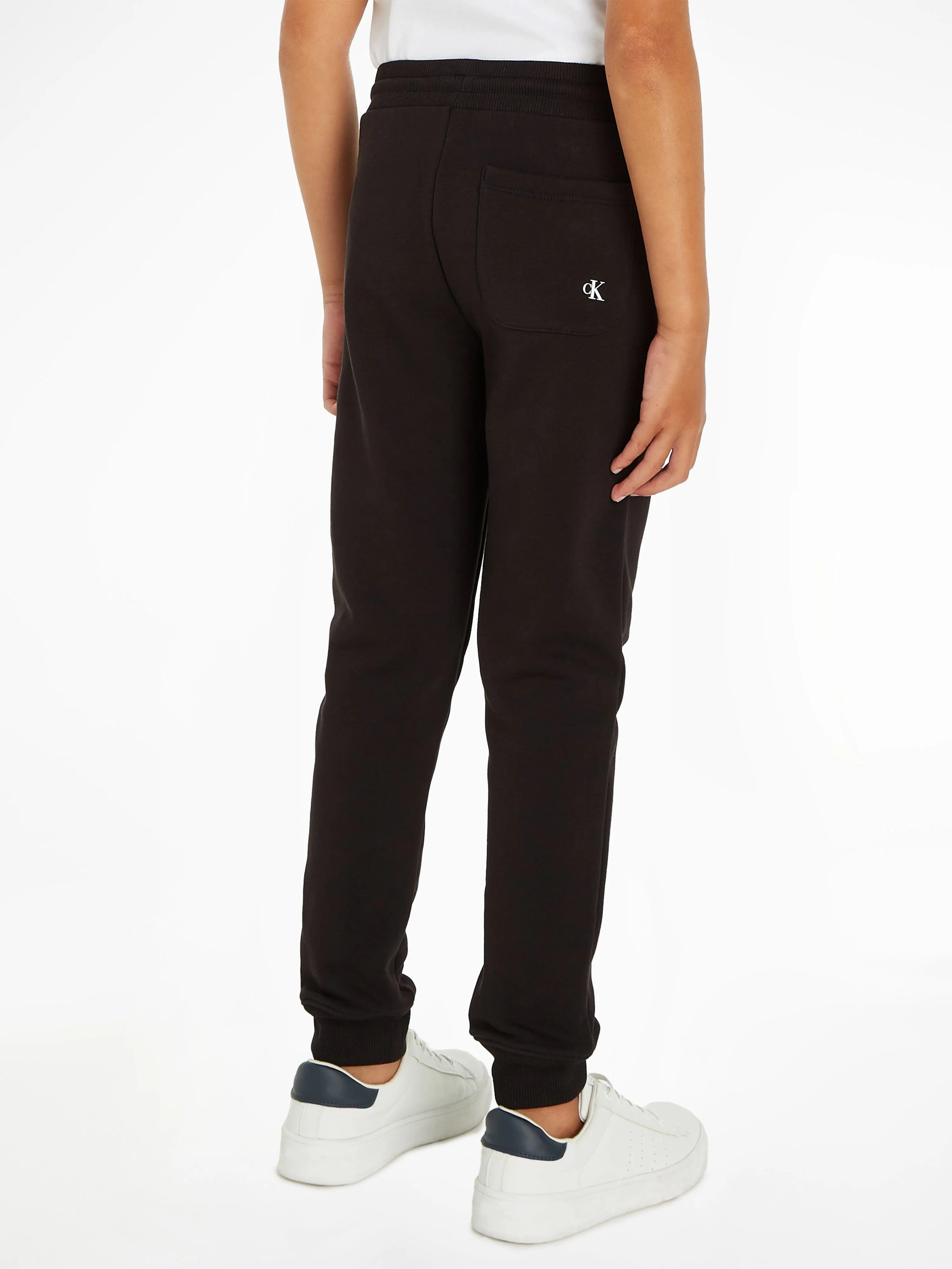 Calvin Klein Kids Logo Joggers in Black