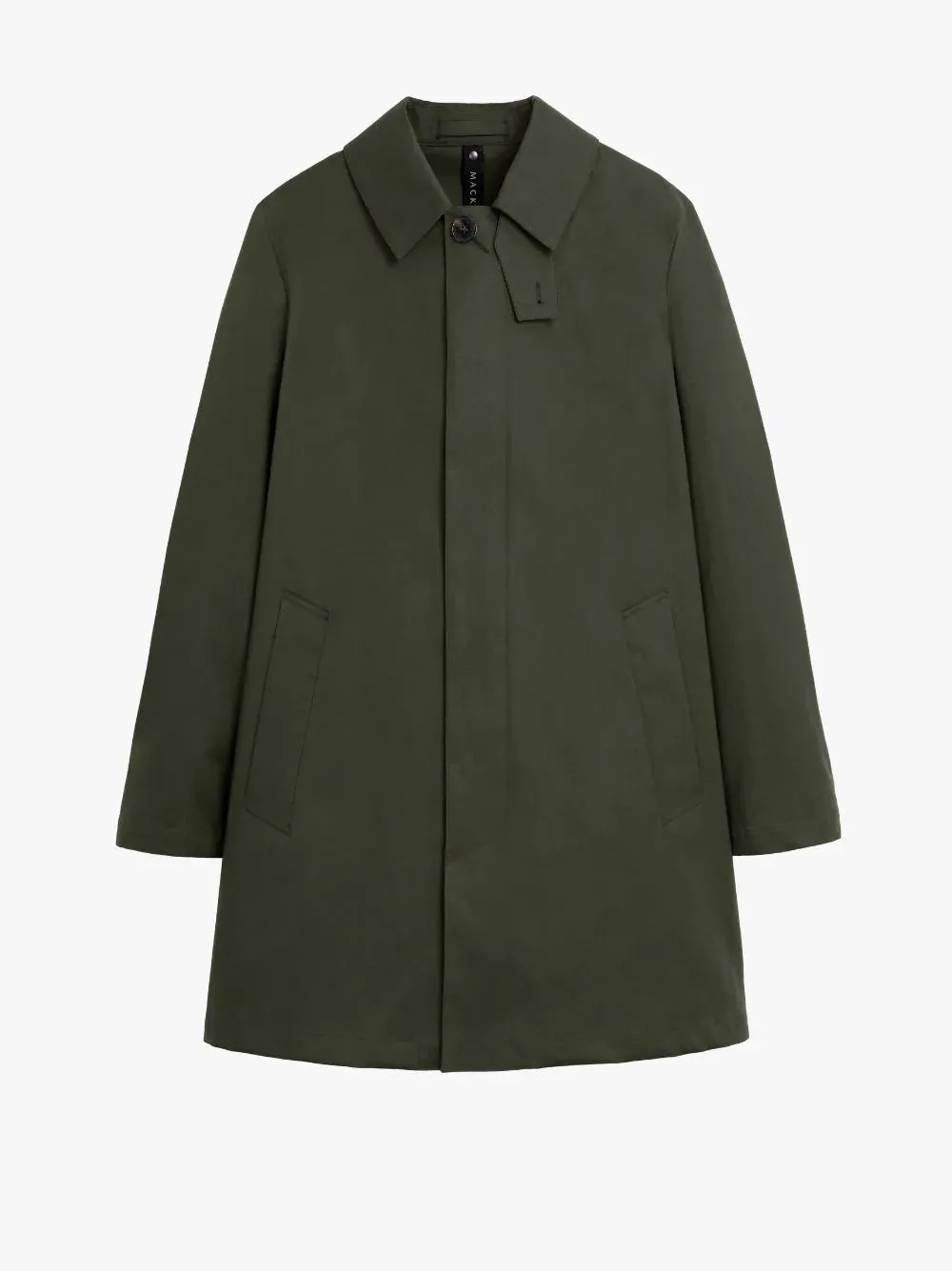 CAMBRIDGE RAINTEC COTTON SHORT COAT | BOTTLE GREEN | GMC-100