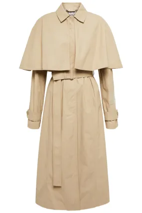 Cape Belted Raincoat