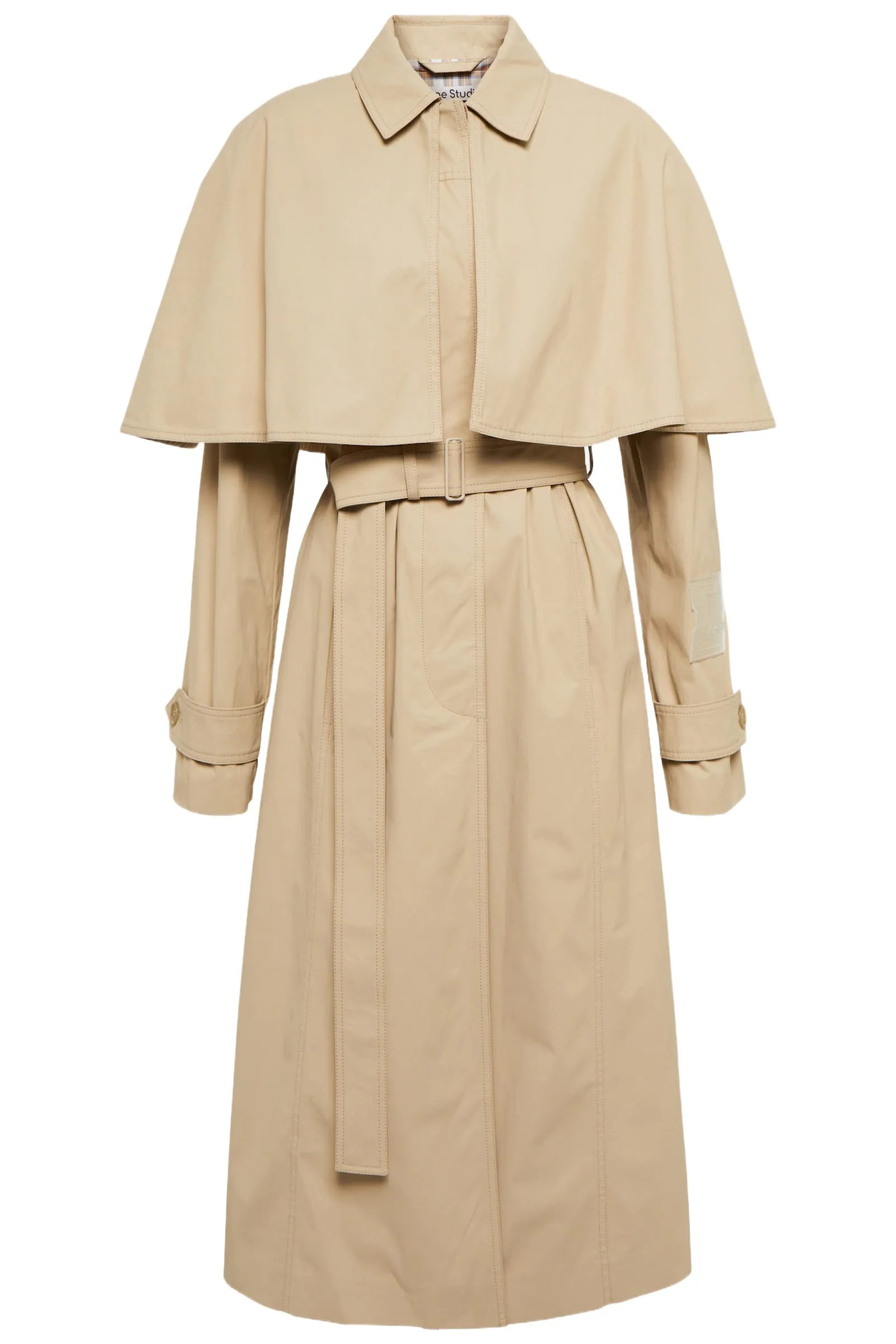 Cape Belted Raincoat