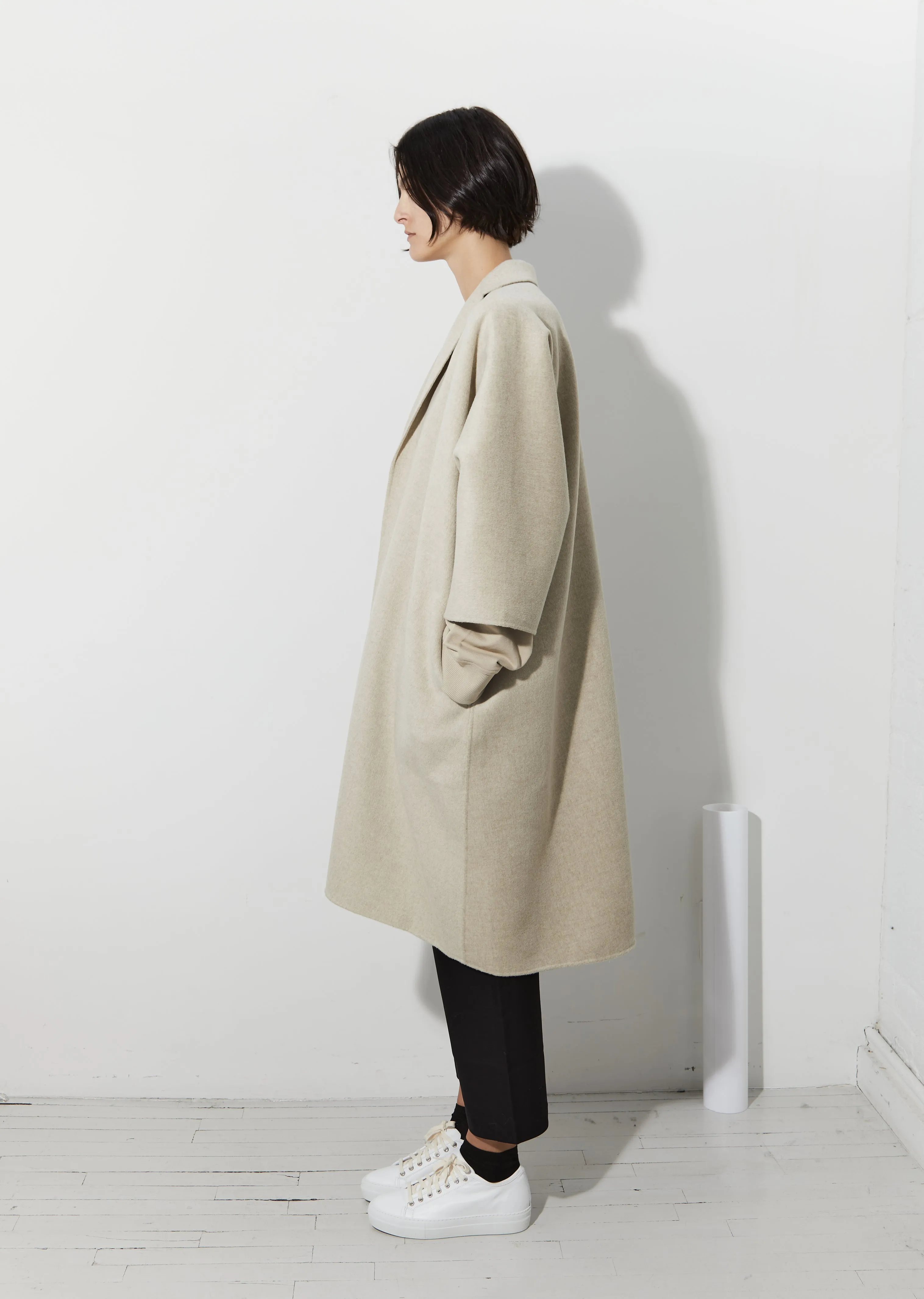 Carra Double-Faced Wool/Cashmere Coat