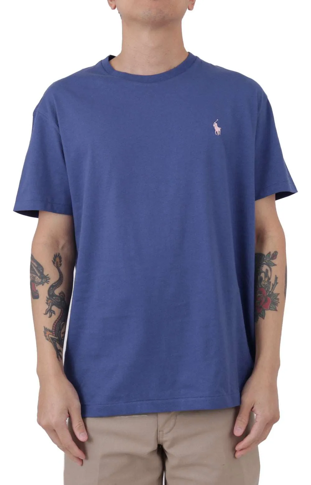 Classic Cotton Crew T-Shirt - Deep Royal Blue