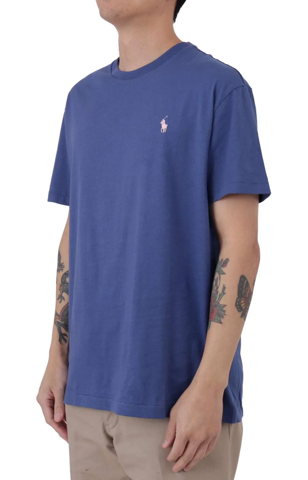 Classic Cotton Crew T-Shirt - Deep Royal Blue