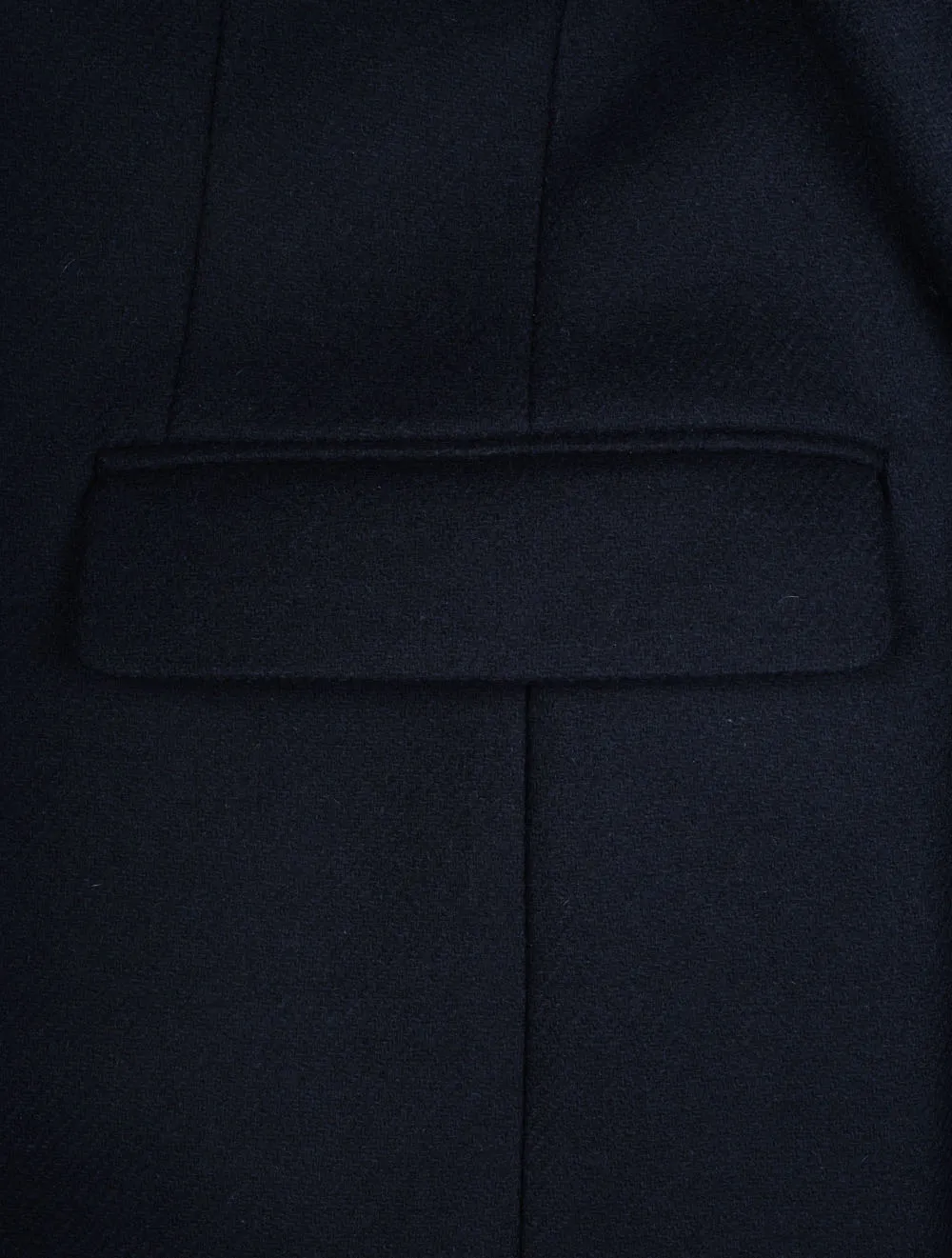 Classic Wool Coat Night Blue