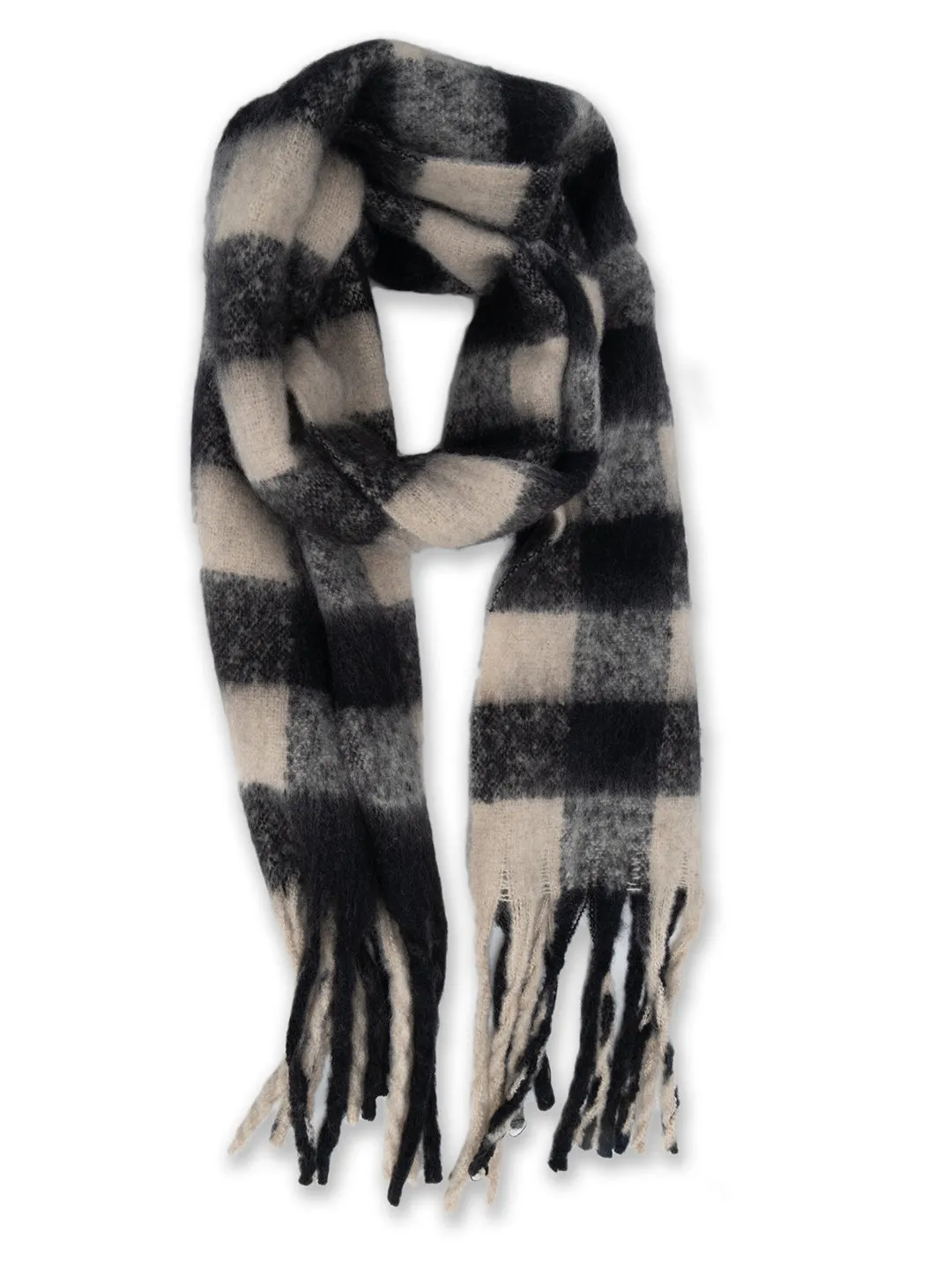 Combo Checked Woolen Scarf