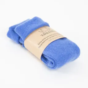 Cornflower Blue Cashmere Fingerless Gloves