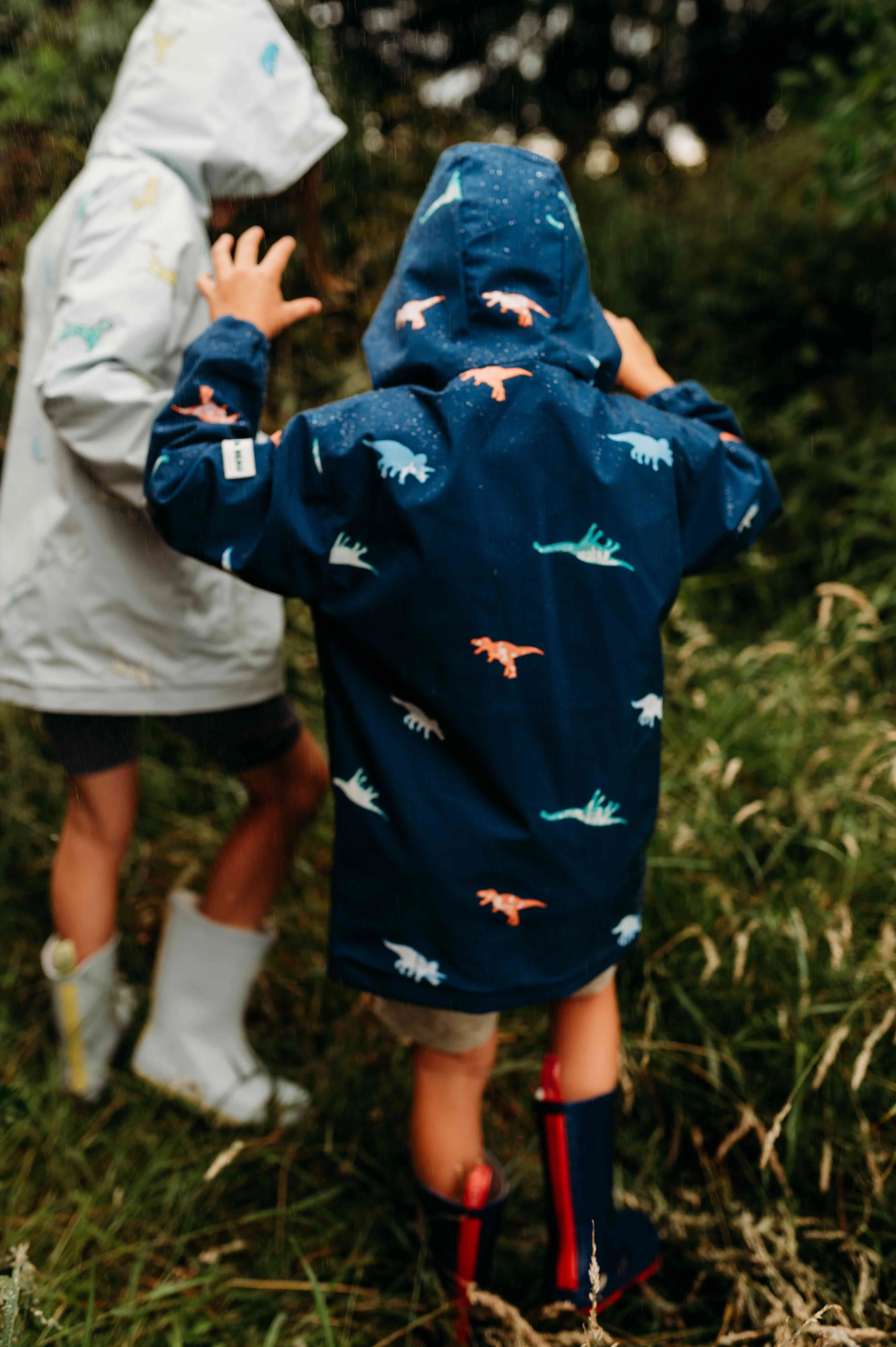 Dinosaur Color Changing Kids Raincoat