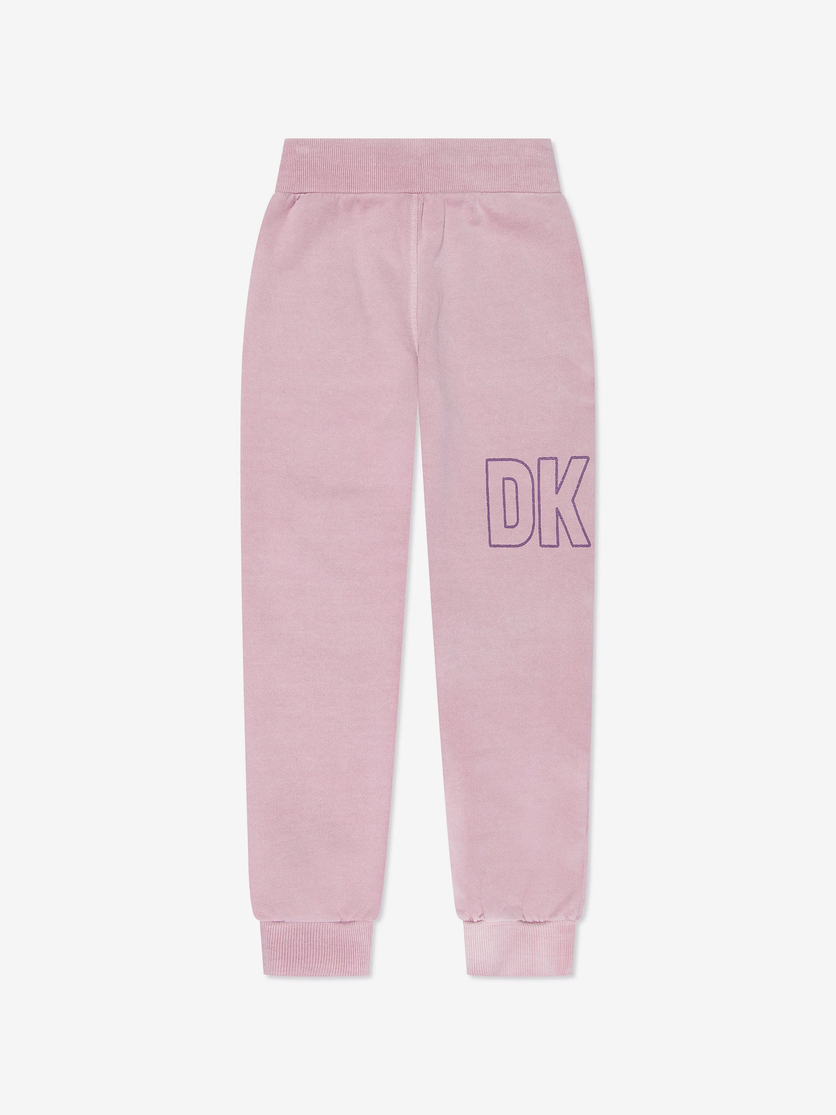 DKNY Kids Logo Joggers in Purple