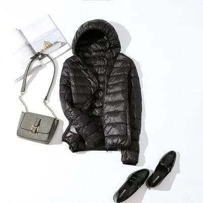 Down Parka Autumn Women Jacket