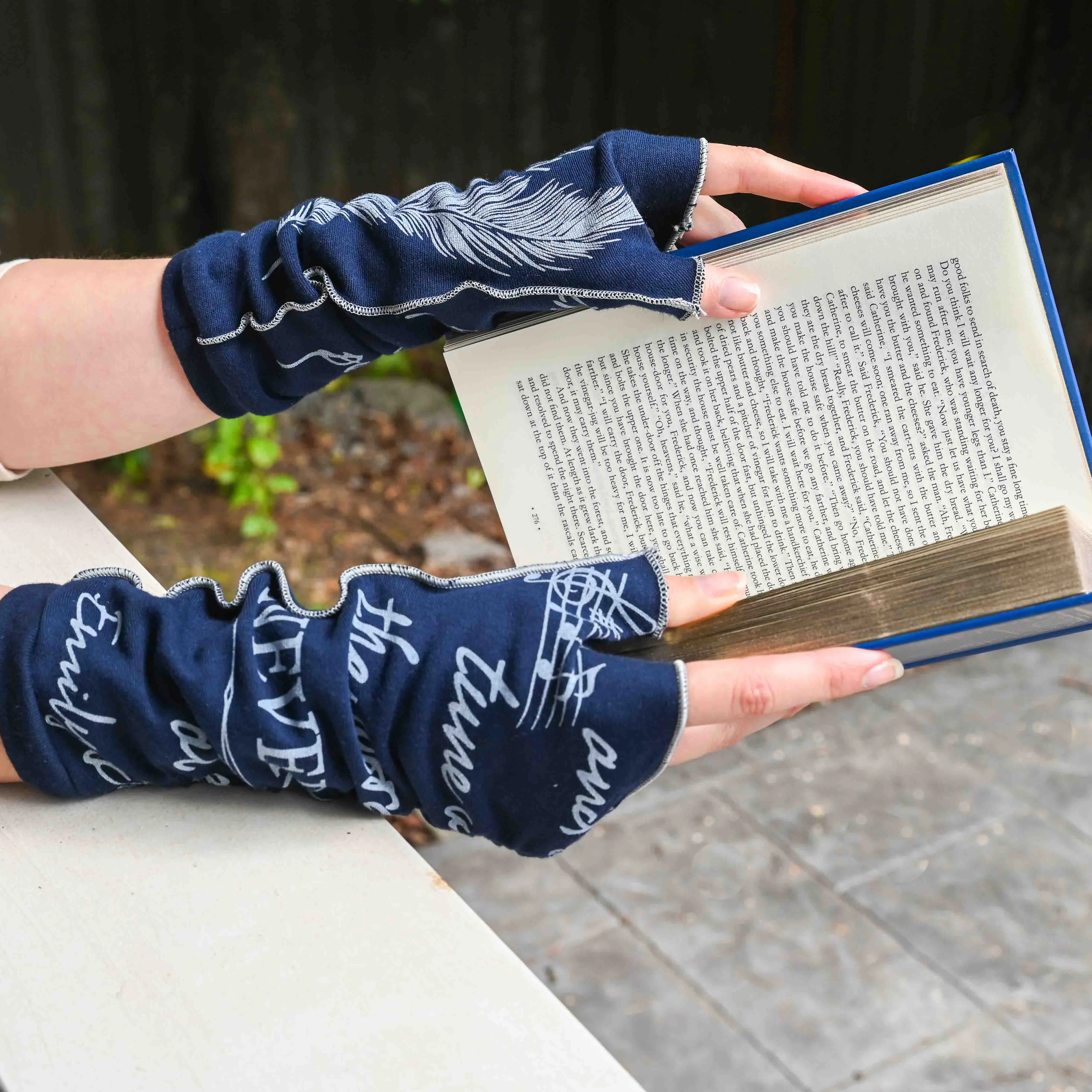 Emily Dickinson Writing Gloves [Newsletter Exclusive]