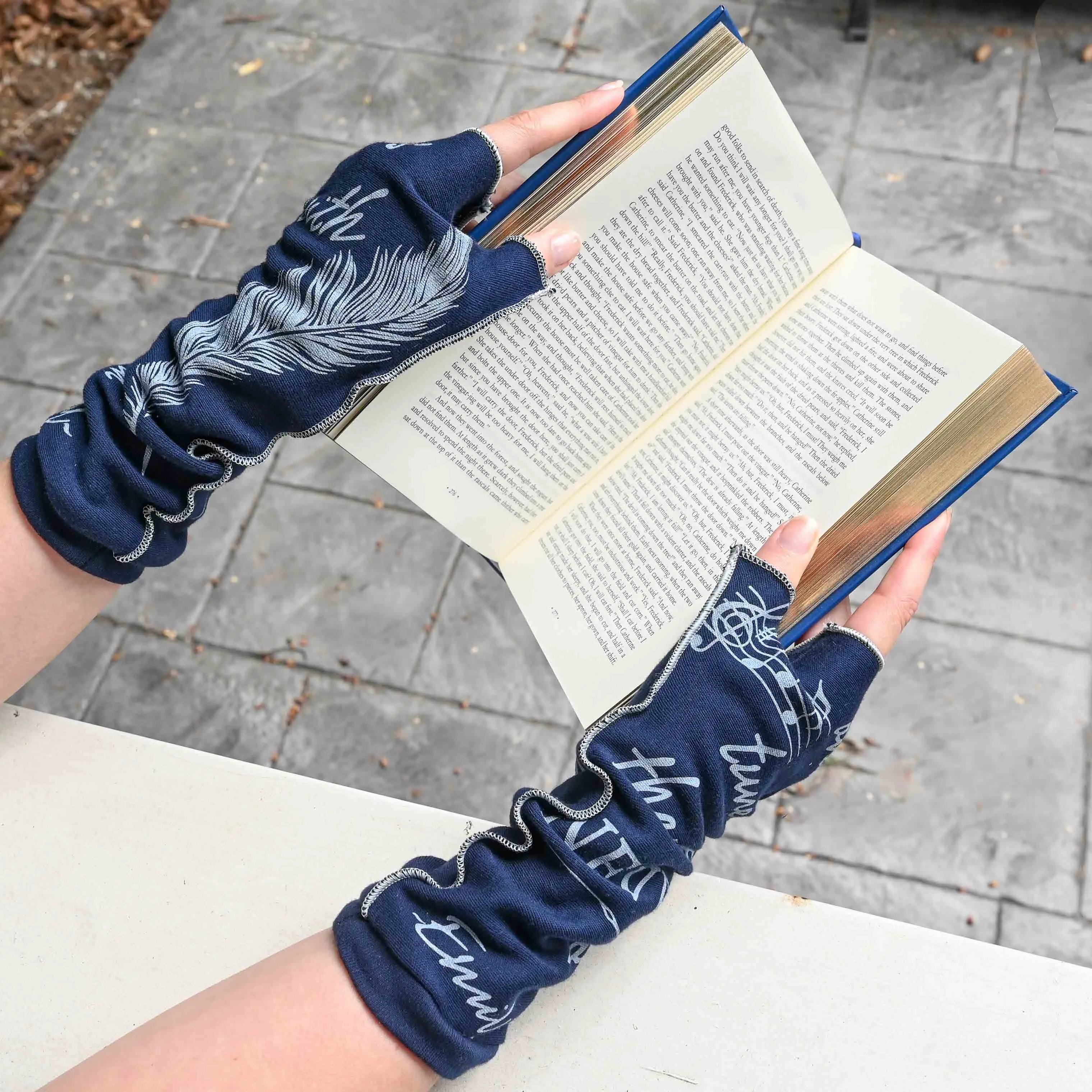 Emily Dickinson Writing Gloves [Newsletter Exclusive]