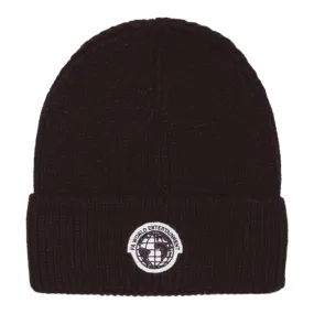 FA AWESOME FA WORLD CUFF BEANIE BLACK