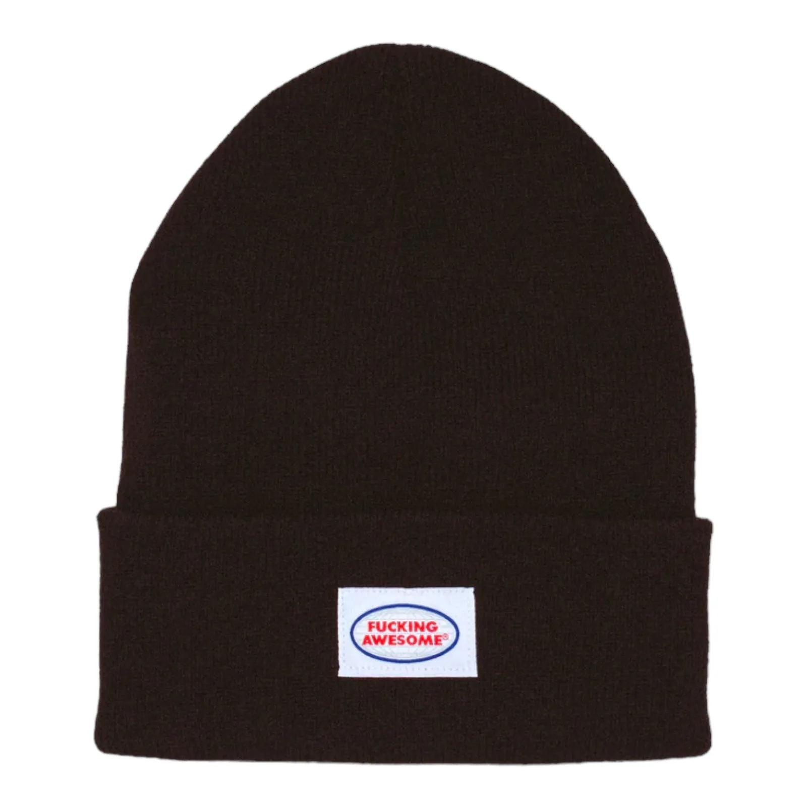 FA AWESOME MECHANIC CUFF BEANIE BLACK