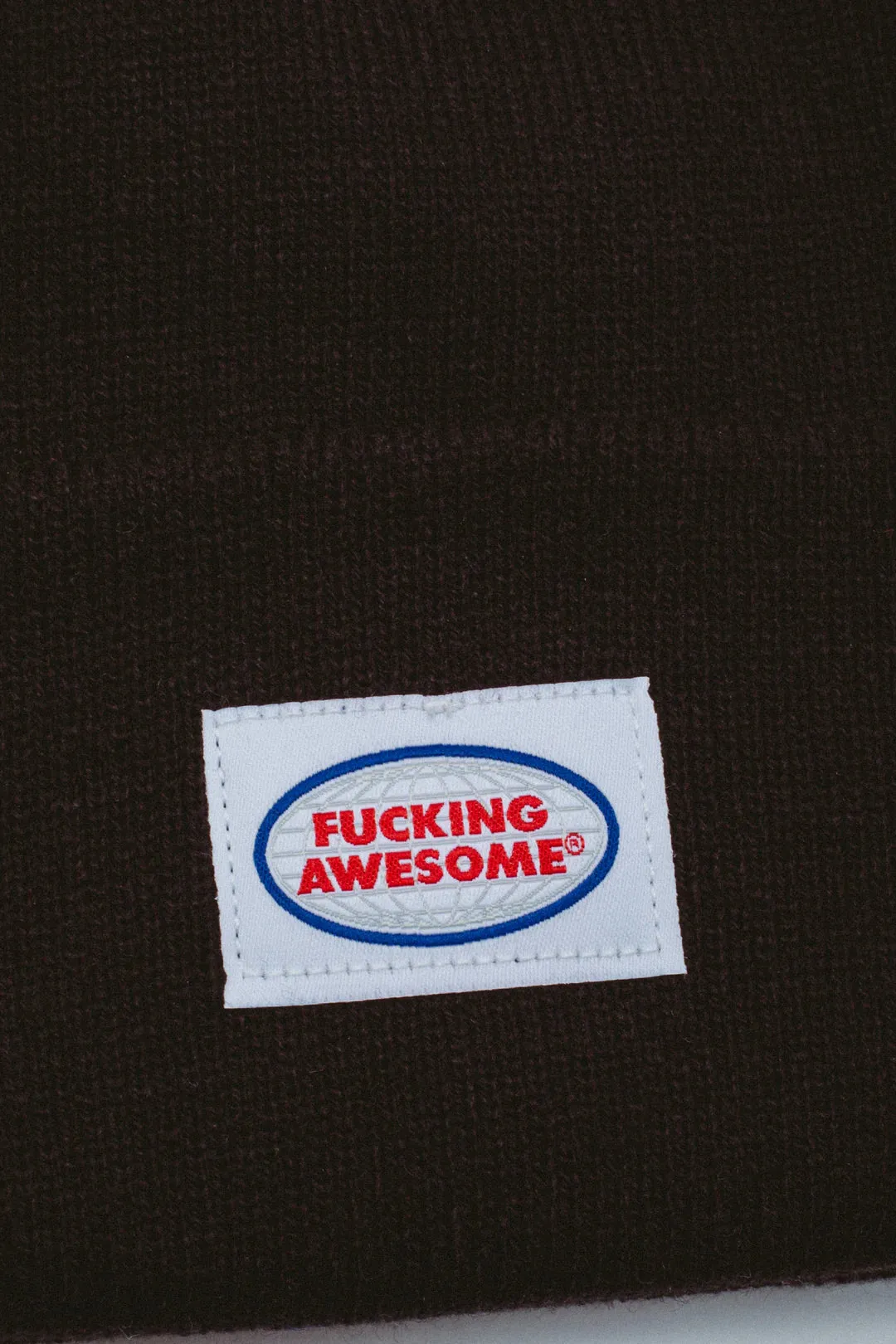 FA AWESOME MECHANIC CUFF BEANIE BLACK