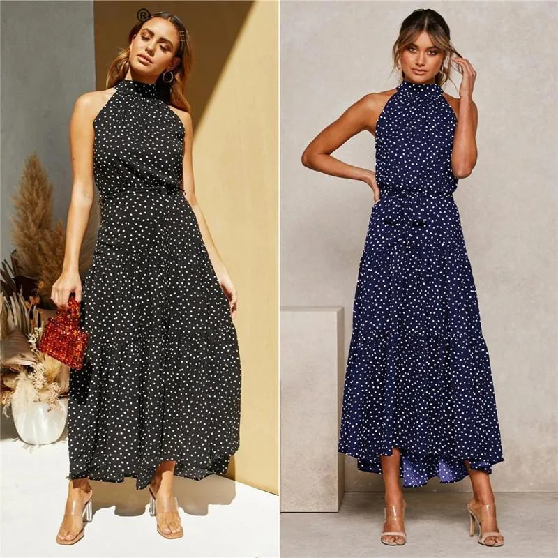 FashionSierra - Boho Women Long A-Line Off Shoulder Elegant Sash Maxi Dress Women