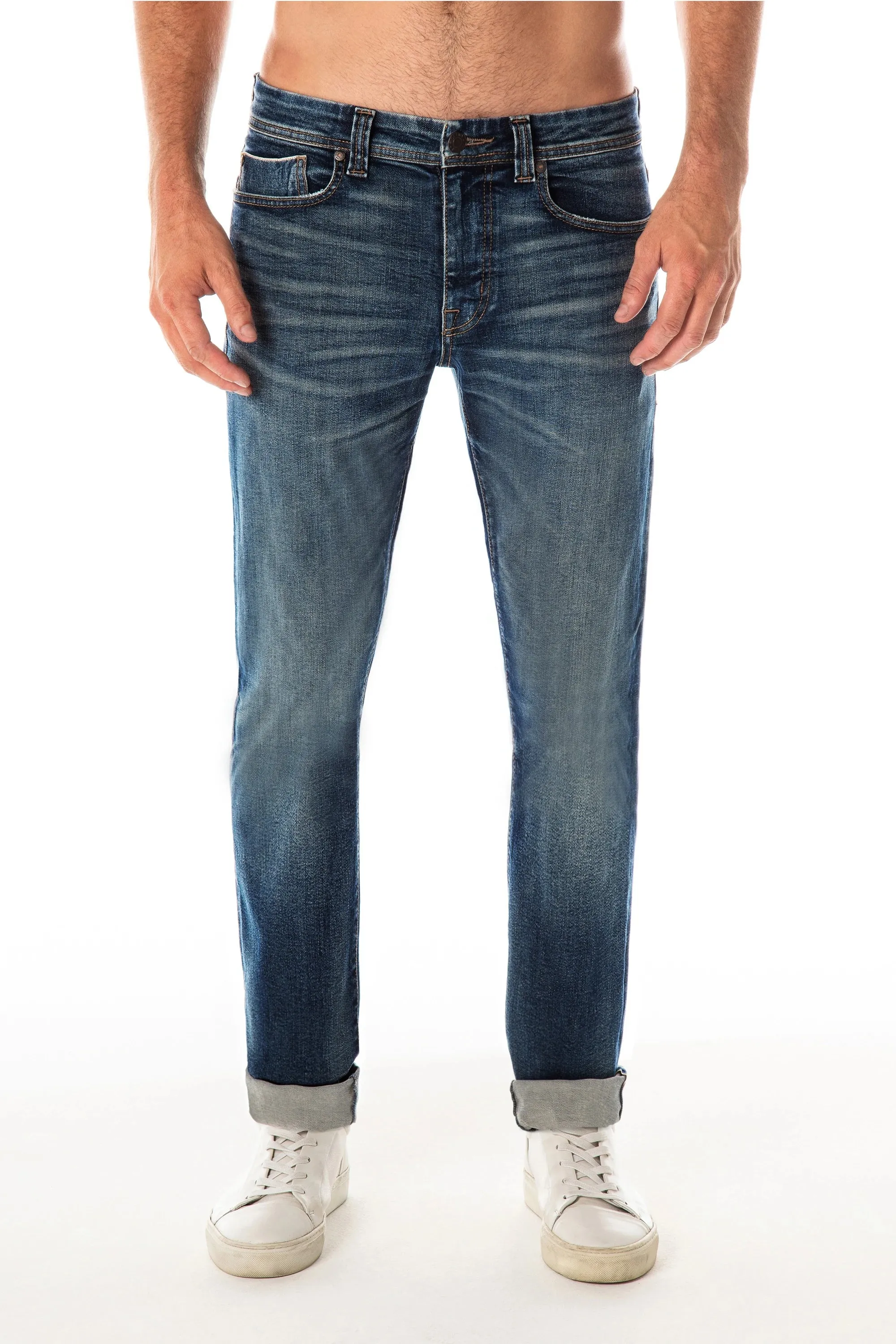 Fidelity Denim Torino Patchouli Selvedge Slim Fit Jeans