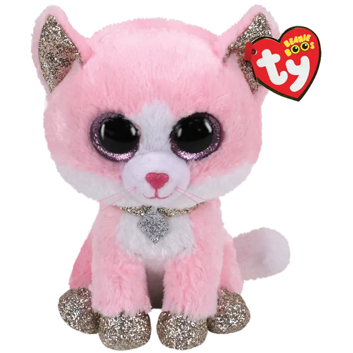 Fiona Pink Cat Beanie Boo