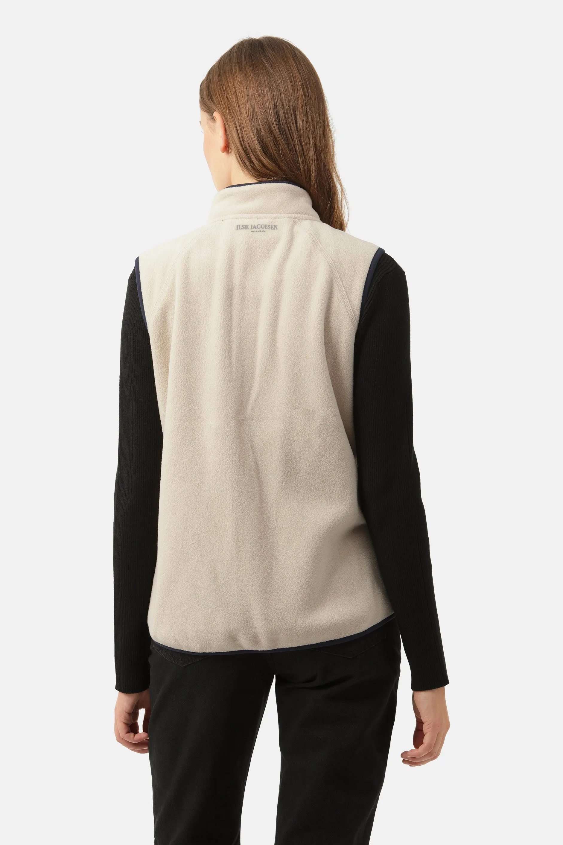 Fleece Vest - Light Sand