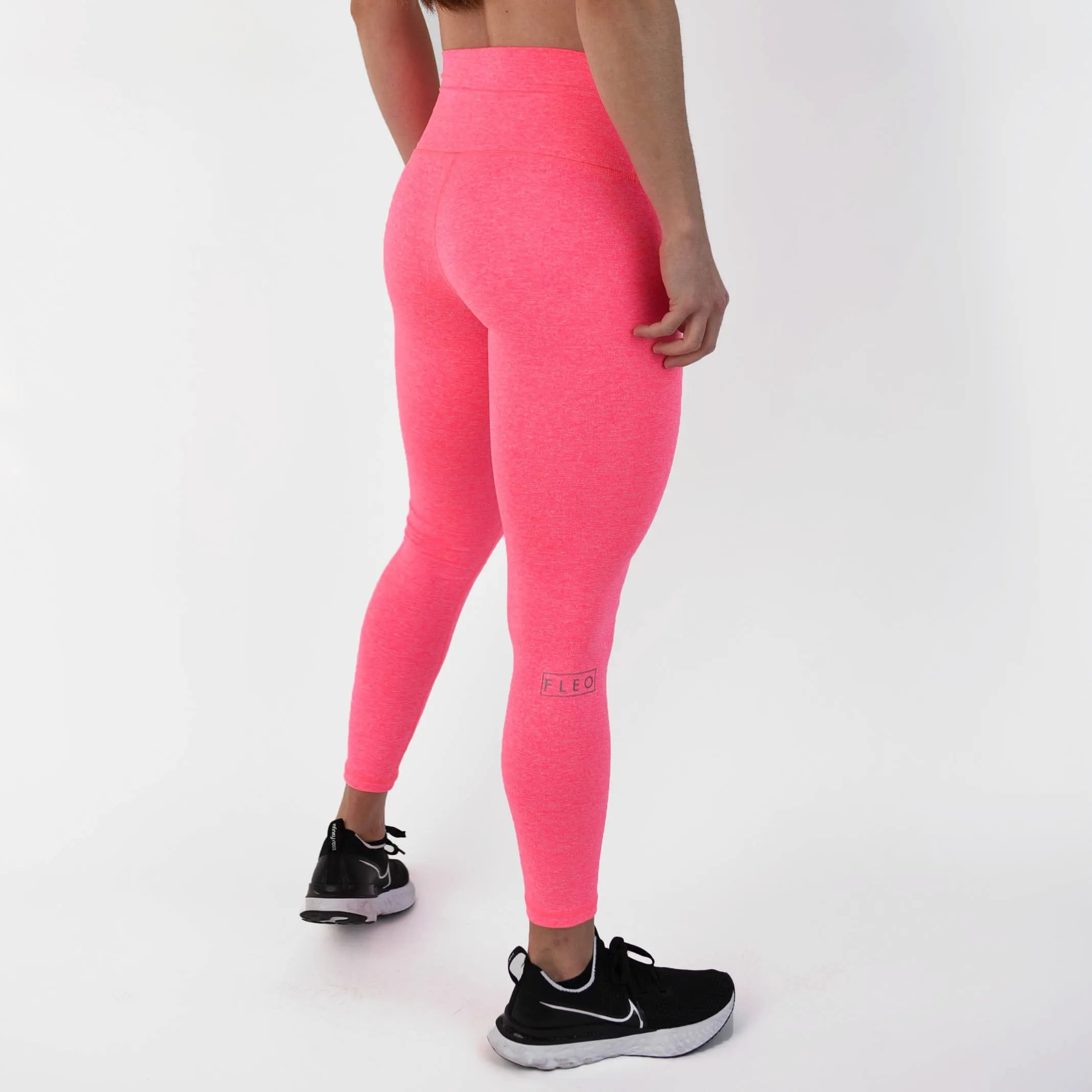 FLEO El Toro 25" Electric Heather Pink Leggings (Bounce)